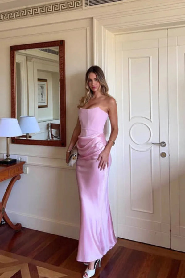 Margot - Pink Maxi Dress