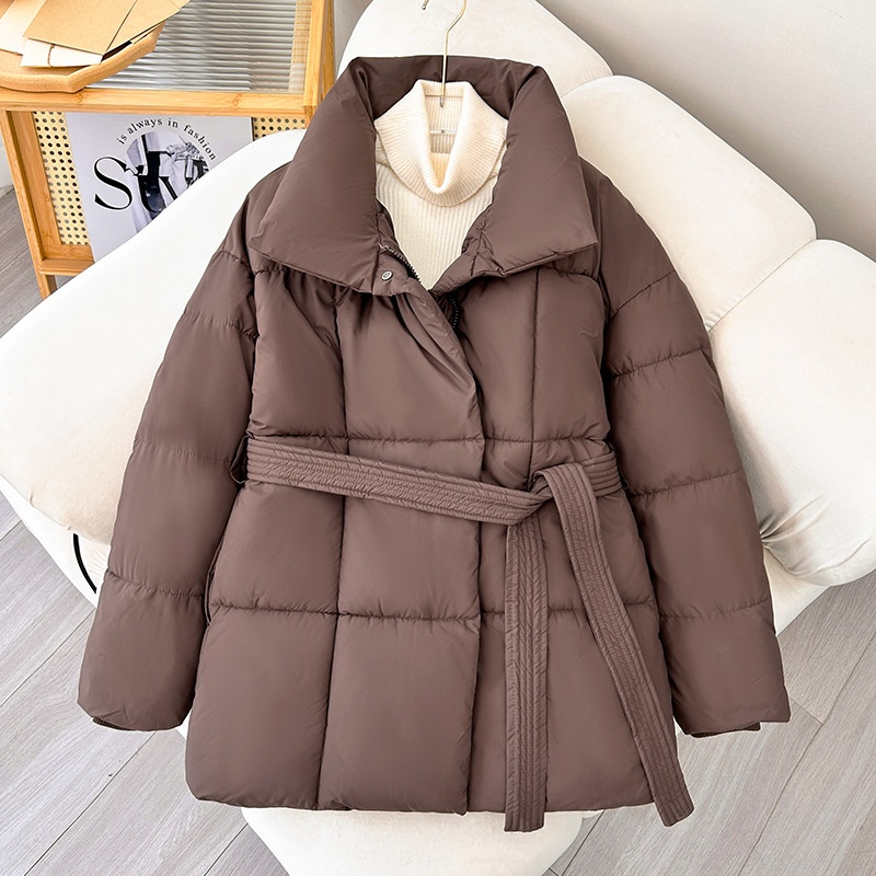 Asia - Belted Puffer Jacket