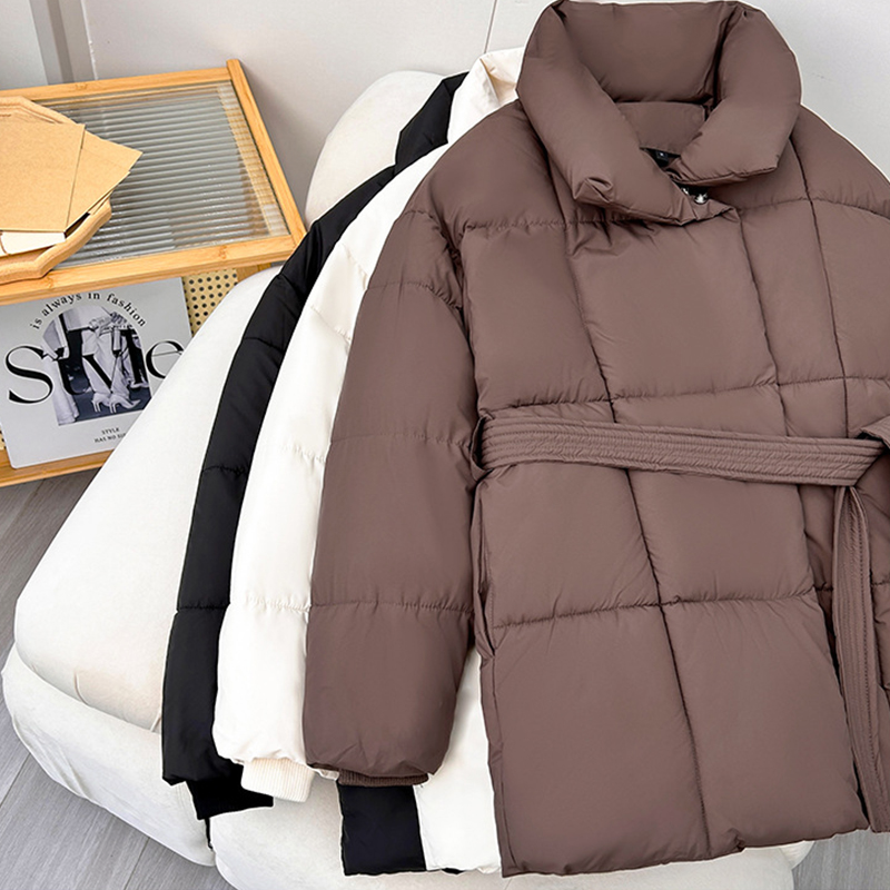 Asia - Belted Puffer Jacket