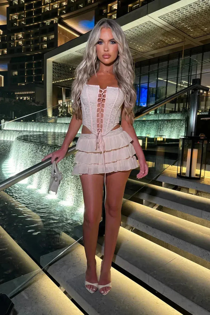 Clara - Mini Skirt Set