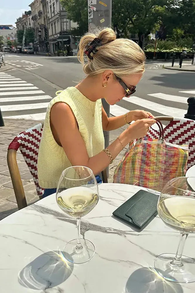 Tsina - Pull-Over Knit Top