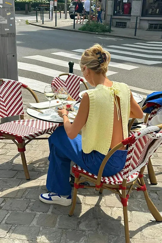 Tsina - Pull-Over Knit Top