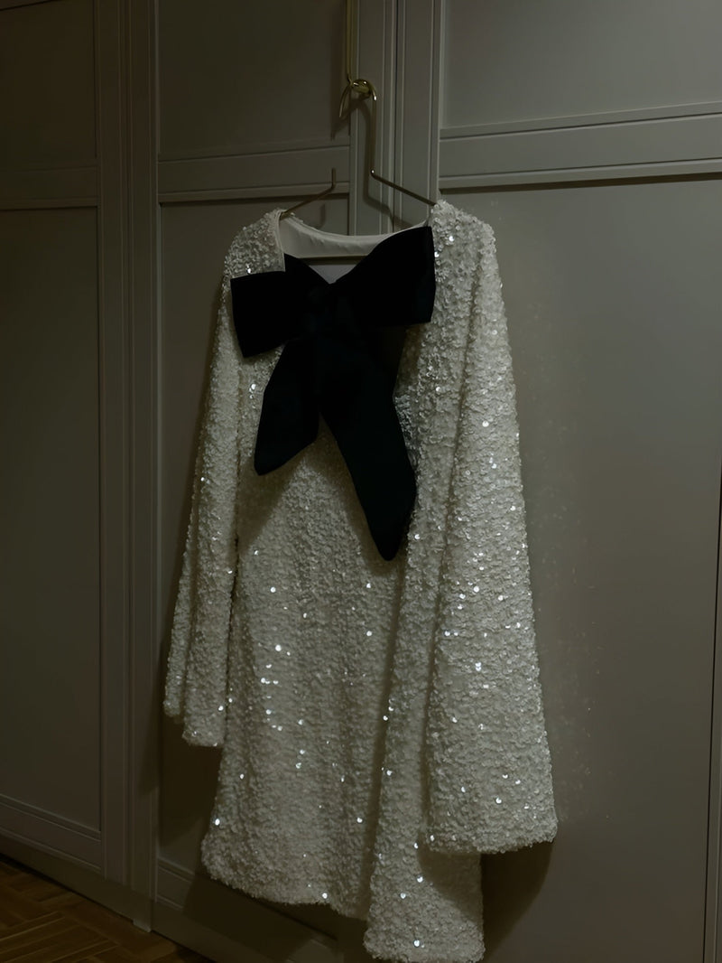 Carina - Sequin Dress with Ruffles