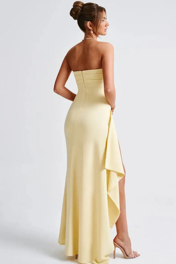 Melissa - Maxi Dress - Lemon