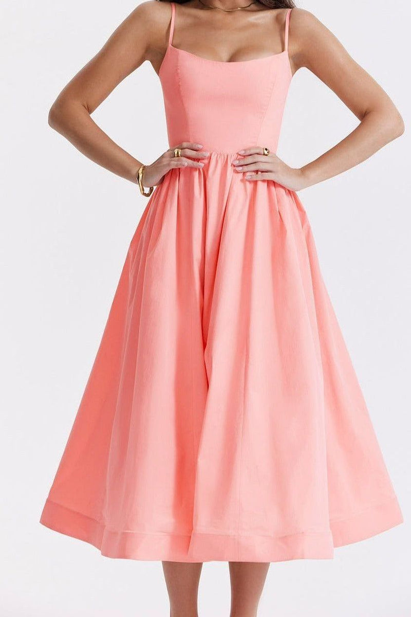 Samara - Corset Midi Dress